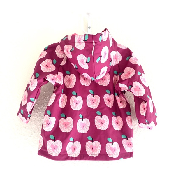 NWT Hatley kids apple orchard rain jacket - Picture 6 of 8